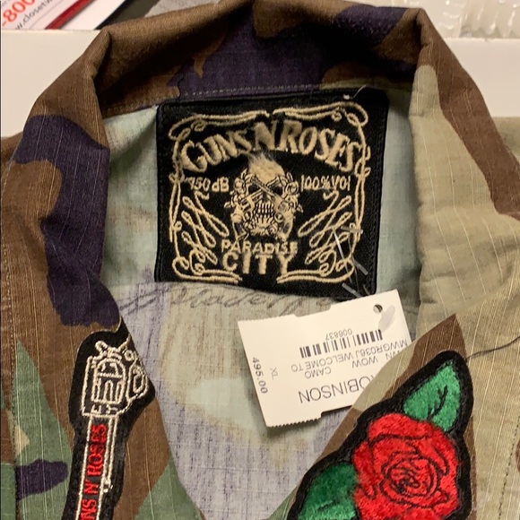 Guns and roses collectible vintage camo jacket - Picture 6 of 8